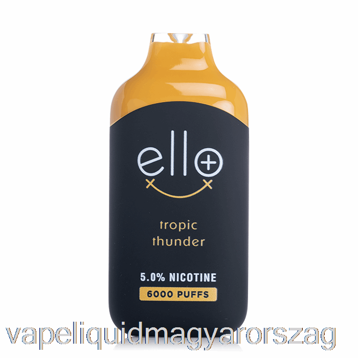 Blvk Ello Plus 6000 Eldobható Tropic Thunder Ice Vape Toll